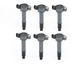 Ignition Coil Set of 6 - Replaces 90919-A2007 - Compatible with Toyota, Lexus & Scion Vehicles - 2.7L, 3.5L V6 - Ignition Coil Pack Fits, Camry V6, Avalon, Sienna, Rav4 and more