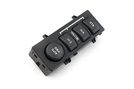 4WD 4x4 Switch - Replaces 19168767, 15709327, 901062 - Compatible with Chevy, GMC, Cadillac Vehicles - Silverado 1500, 2500HD Suburban, Avalanche, Sierra, Yukon - 1999-2002 - 4 Wheel Drive Selector