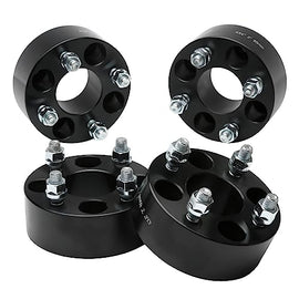 AA Ignition Wheel Spacer Set of 4-4x100 Bolt Pattern - 4x101.6mm Lug Centric 60mm Bore - 1/2x20 Studs 2 Inches Thick - Compatible with EZ GO Club Car Golf Cart - 4x4 to 4x4 Wheel Spacers