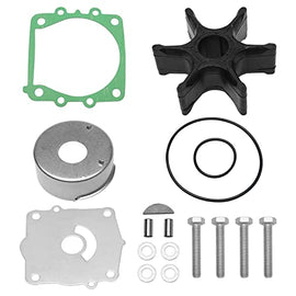 Water Pump Impeller Repair Kit - Replaces 68V-W0078-00-00, 18-3442 - Compatible with Yamaha 4-stroke 75hp-115hp - 2002-2017 F115, FL115, LF115, F100, F95, F90, F80, F75, F130, F125