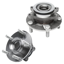 Replacement Front Wheel Hub Bearing Set of 2 - Compatible with Nissan - Rogue 2010-2013, Sentra 2.5L 2007-2012, 2014-2015 Rogue Select - Replaces 513298, 951-404, 40202-JG01A, BR930772, HA590278