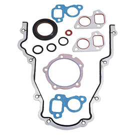 Engine Timing Cover Gasket Set - Replaces TCS45993, 12633904, Compatible with Buick, Cadillac, Chevrolet, GMC, Hummer - 4.8L 5.3L 5.7L 6.0L 6.2L Rainier, Escalade, Avalanche, Sierra, Silverado, Yukon