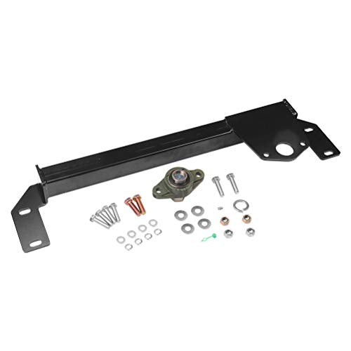 Steering Gear Box Stabilizer Kit - Compatible with Dodge Ram Trucks - 1994-2001 Ram 1500, 1994-2002 Ram 2500 & 3500 Four Wheel Drive 4x4 - Dual Steering Stabilizer Shock Brace Bar - Death Wobble Fix