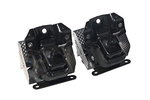 Engine Motor Mount Set of 2 with Heat Shield - Compatible with Chevy, Cadillac & GMC - 07 - 14 Escalade, Silverado, Suburban, Tahoe, Sierra, Yukon - Replaces 15854939,15854941, A5365 - Engine Mounts