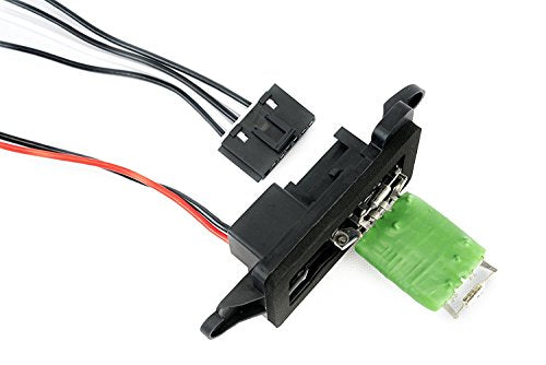 HVAC Blower Motor Resistor Kit with Harness - Replaces 89019088, 973-405, 15-81086, 22807123 - Compatible with Chevy, GMC & Cadillac Vehicles - Silverado, Tahoe, Suburban & More - Heater/HVAC Blower