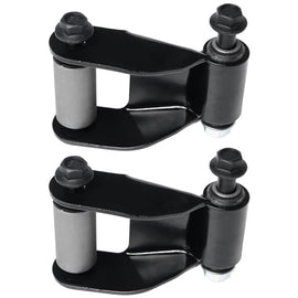 Rear Leaf Spring Shackles Replacement Kit with Hanger Brackets by AA Ignition - Compatible with Ford & Mazda - 1986-2011 Ranger, B2300 & more - Replaces 722-010, 722-001, ZZM0-28-205, ZZM0-28-144