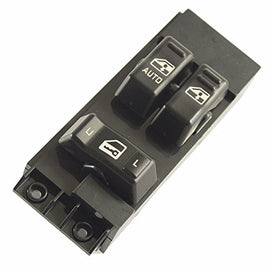 Master Power Window Switch, Black- Driver Side Door - Fits Chevrolet Silverado, GMC Sierra 1999, 2000, 2001, 2002-1500, 2500, 2500 HD, 3500 - Window Switch, Housing for Chevy - Replaces GM 15047637