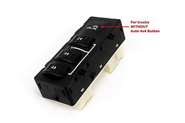 4x4 Selector Switch, 4WD - Compatible with Chevy, GMC Vehicles - Silverado, Suburban, Avalanche, Yukon, XL, Sierra 2003-2007 - Replaces 19259312, 15164519, 15136040