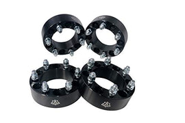 6x5.5 Wheel Spacers 2 Inch, Set of 4-6 Lug 50mm Wheel Centric Adapter - Fits Chevy, GMC & Cadillac - 1999-2022 Silverado, Sierra, Avalanche, Tahoe & Suburban - 6x139.7mm Bolt Pattern, M14x1.5 Studs